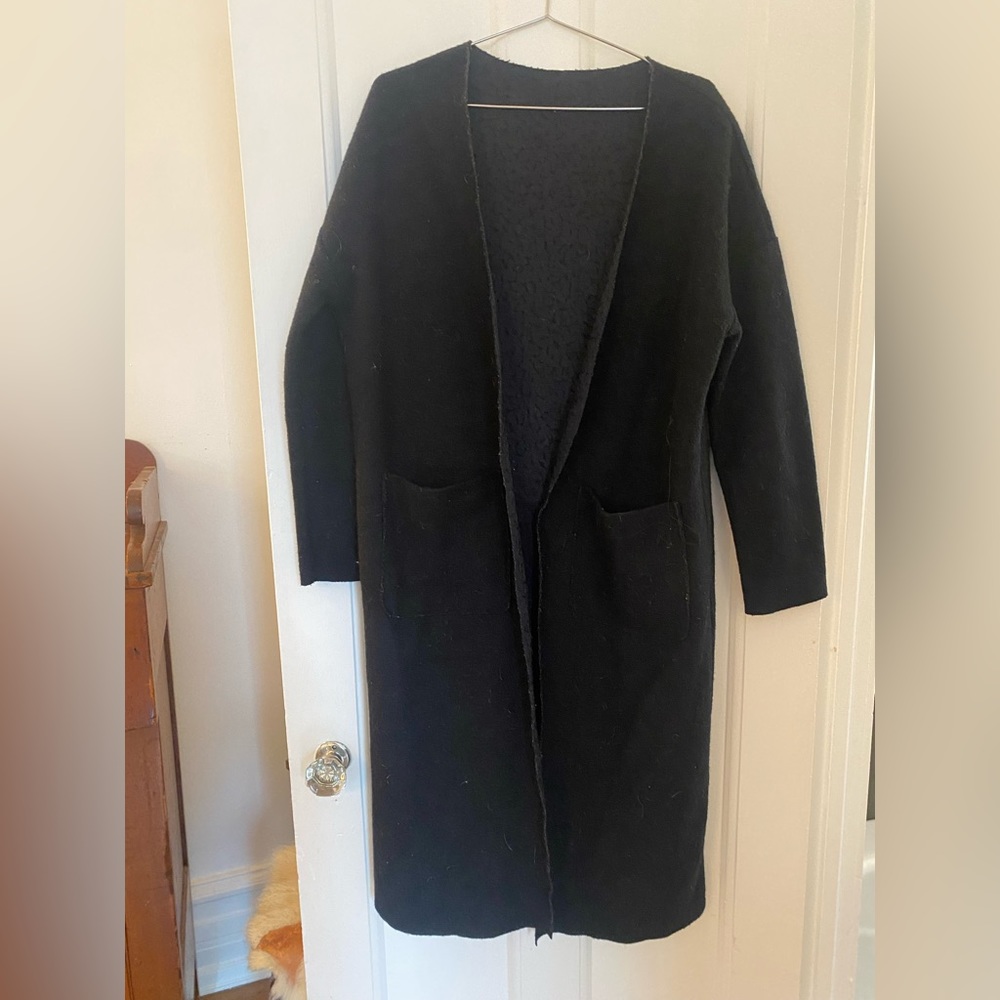 Japanese Duster Jacket with Pockets